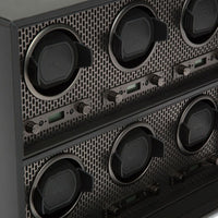 WOLF Axis 6 Piece Powder Coat Watch Winder - ONLINE EXCLUSIVE