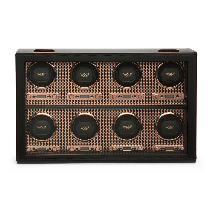 WOLF Axis 8 Piece Copper Watch Winder - ONLINE EXCLUSIVE