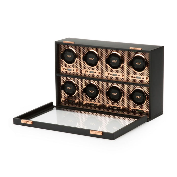 WOLF Axis 8 Piece Copper Watch Winder - ONLINE EXCLUSIVE