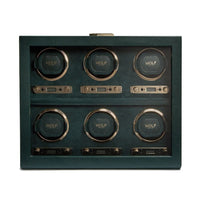 WOLF British Racing 6 Piece Watch Winder - ONLINE EXCLUSIVE - Michael Jones Jeweller