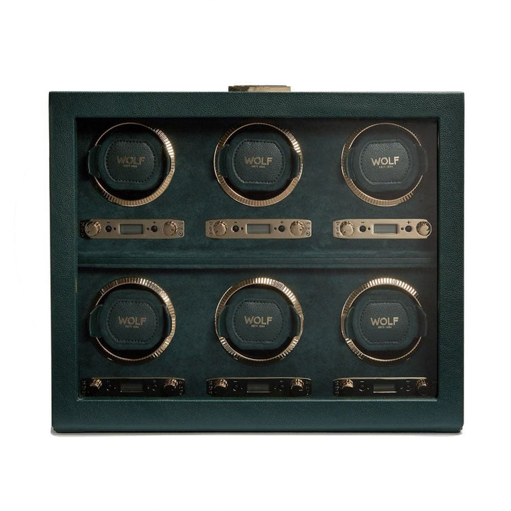 WOLF British Racing 6 Piece Watch Winder - ONLINE EXCLUSIVE