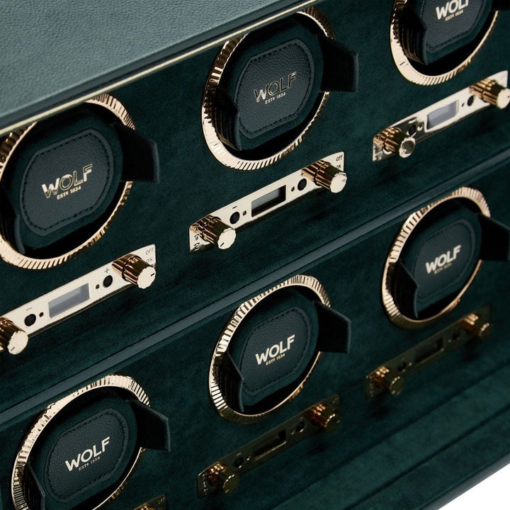 WOLF British Racing 6 Piece Watch Winder - ONLINE EXCLUSIVE
