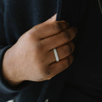 Steel and Barnett Men's Nova Watch Link Stainless Steel Ring Size 12 - Michael Jones Jeweller