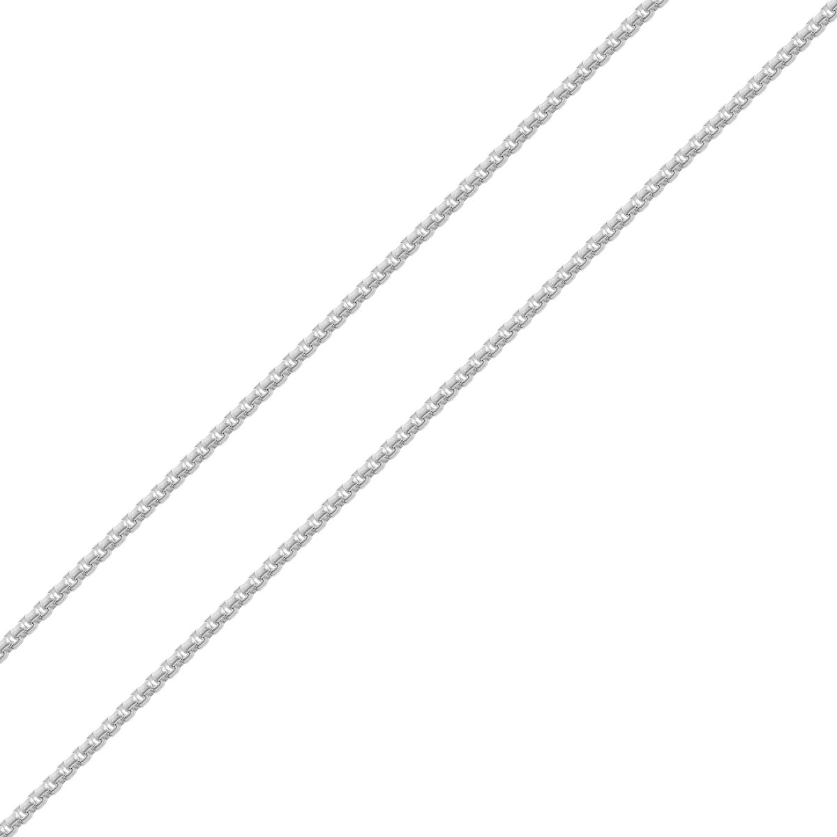 Silver 18 Inch Box Chain - Michael Jones Jeweller