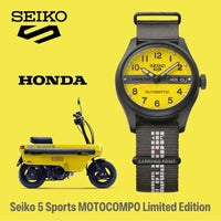 Seiko 5 Sports x Honda Motocompo Edition Limited Edition Watch HDB010K1