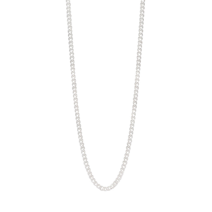 18 Inch Silver Curb Chain