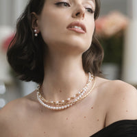 Yana Nesper Akoya Pearl 18ct Yellow Gold Magnetic Necklace