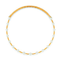 Yana Nesper Akoya Pearl 18ct Yellow Gold Magnetic Necklace