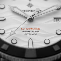 Bremont Supermarine 500M Polar White Automatic Watch SM43-DT-SS-WH-B