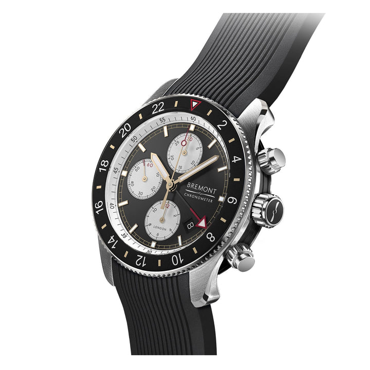 Bremont Supermarine Chronograph Automatic Watch SMARINECHRONO-BK-R-S - Michael Jones Jeweller