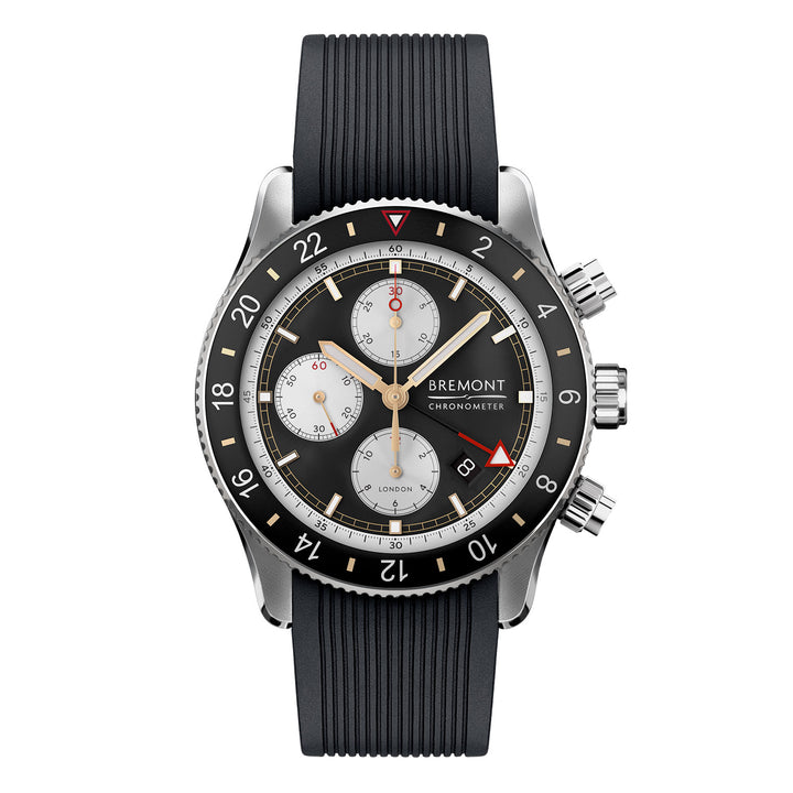 Bremont Supermarine Chronograph Automatic Watch SMARINECHRONO-BK-R-S - Michael Jones Jeweller