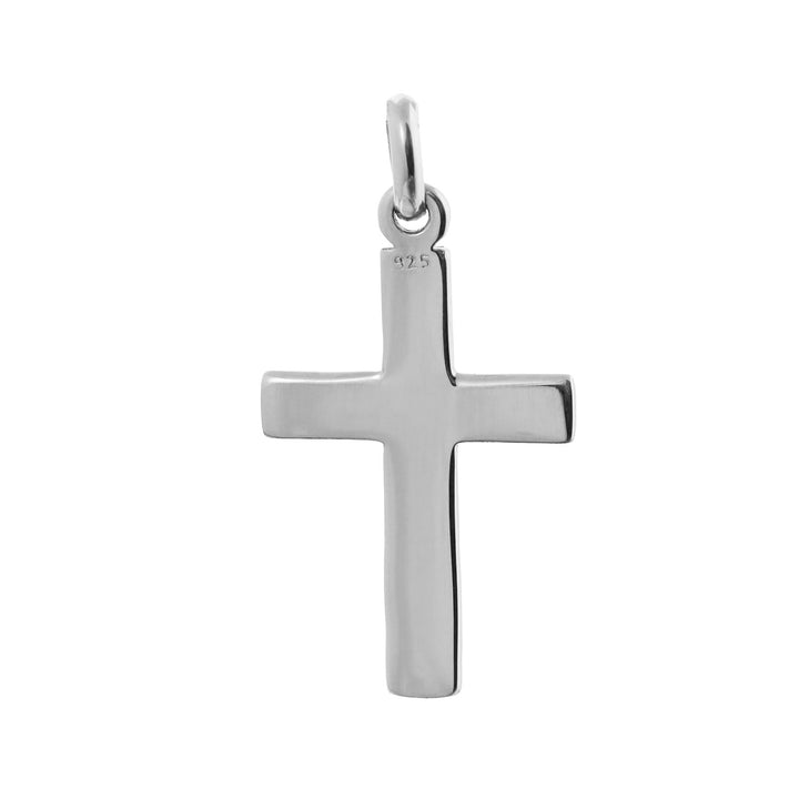 Silver Plain Cross Pendant