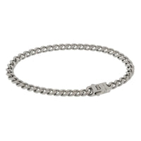 Steel and Barnett Men's Svelte Stephen Link Chain Stainless Steel Bracelet Small