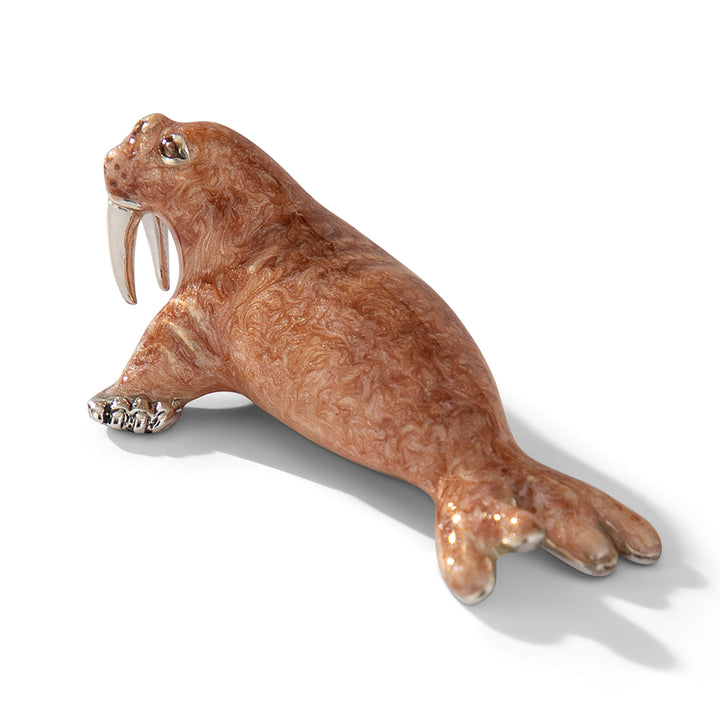 Saturno Silver Enamel Walrus Size 2 ST508-2 - Michael Jones Jeweller