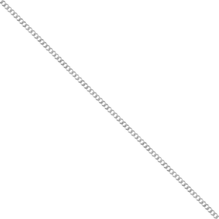 16 Inch Silver Curb Chain