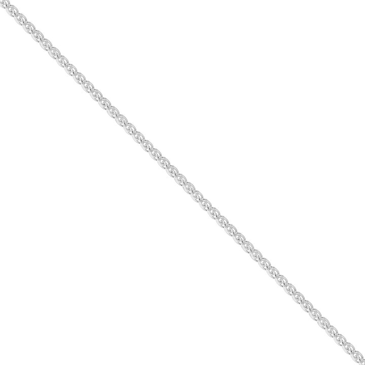 20 Inch Silver Spiga Chain