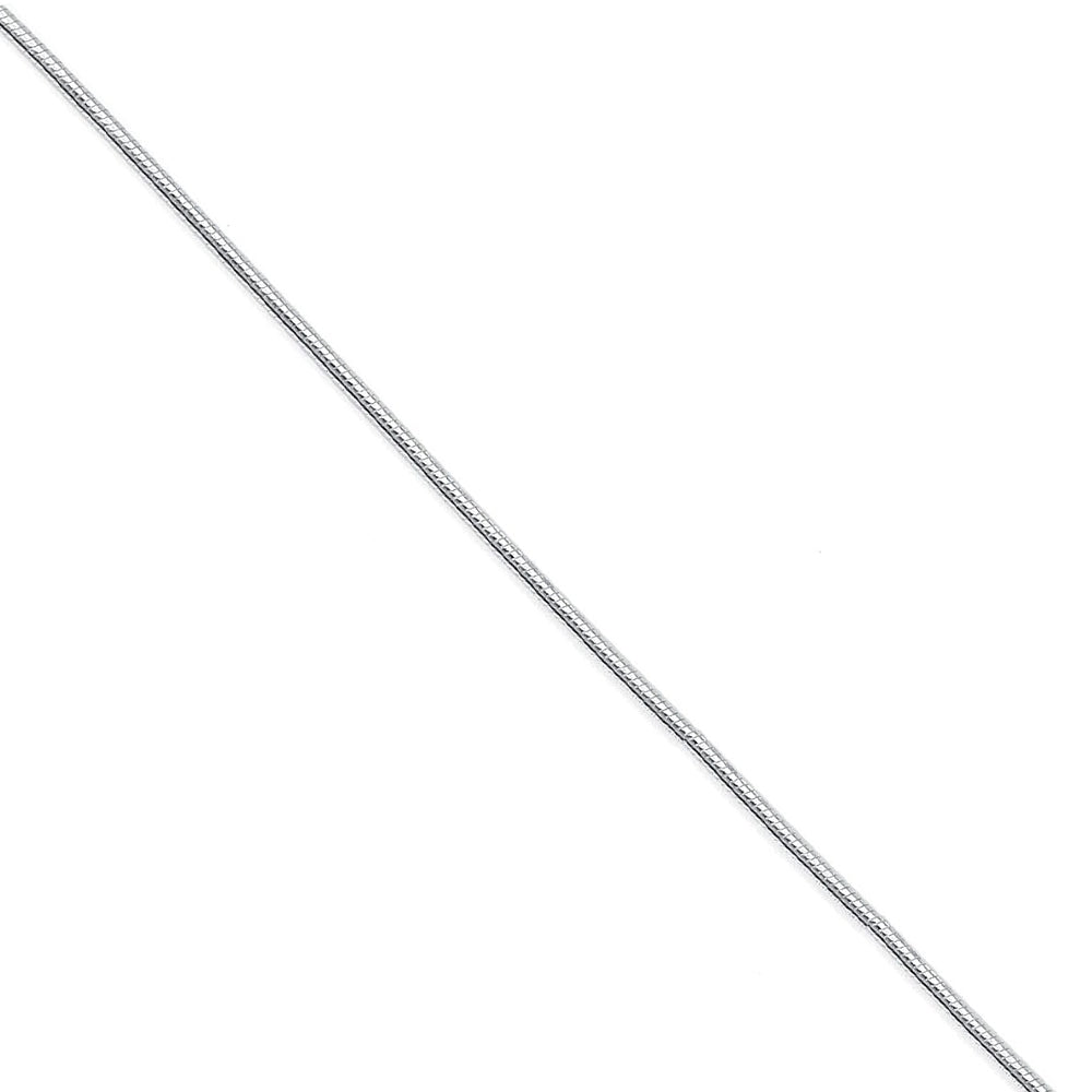 18 Inch Silver Snake Chain - Michael Jones Jeweller
