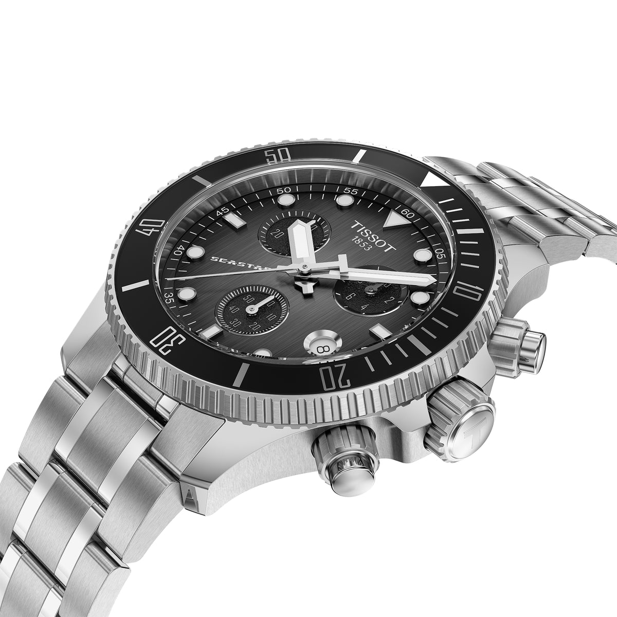 Tissot Seastar 1000 Chronograph 38mm Quartz Watch T1202171106100 - Michael Jones Jeweller