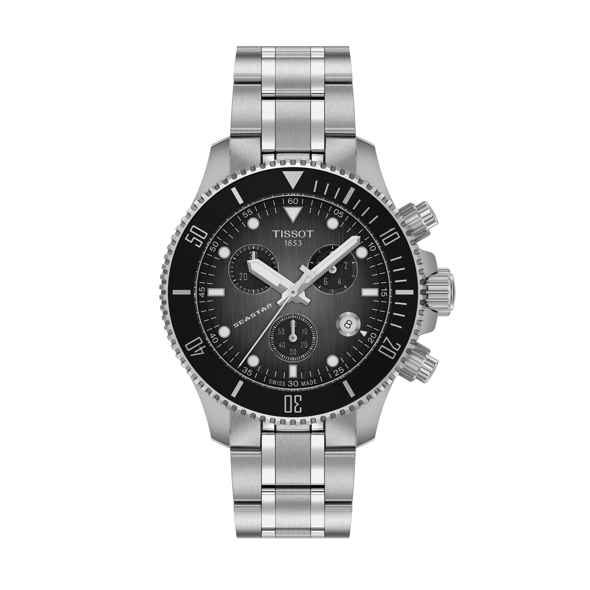 Tissot Seastar 1000 Chronograph 38mm Quartz Watch T1202171106100 - Michael Jones Jeweller