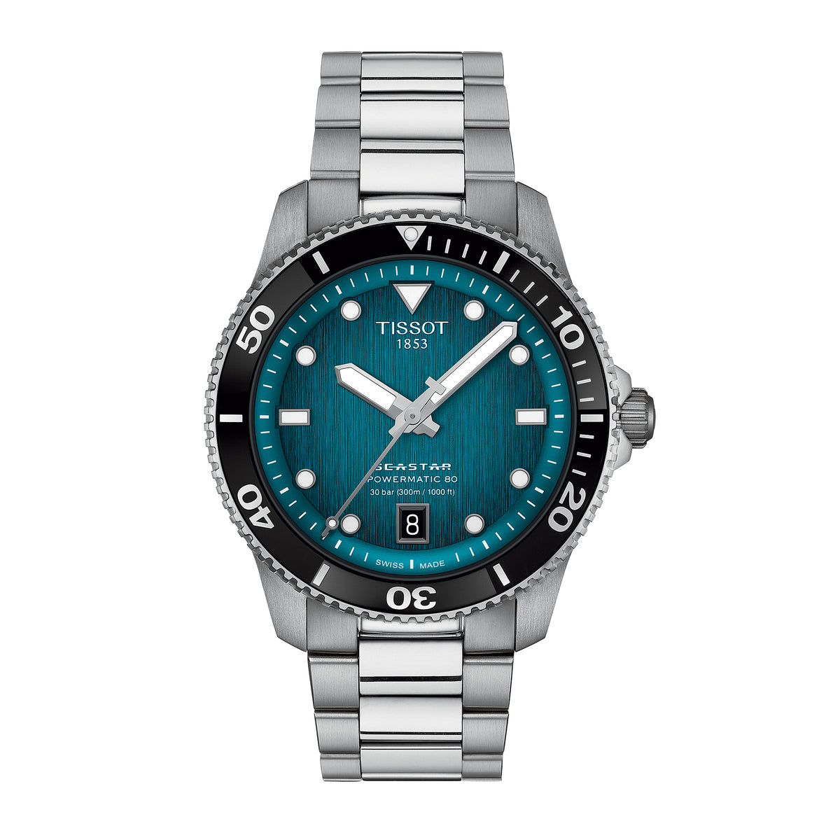 Tissot Seastar 1000 Powermatic 80 40mm Automatic Watch T1208071109100 - Michael Jones Jeweller