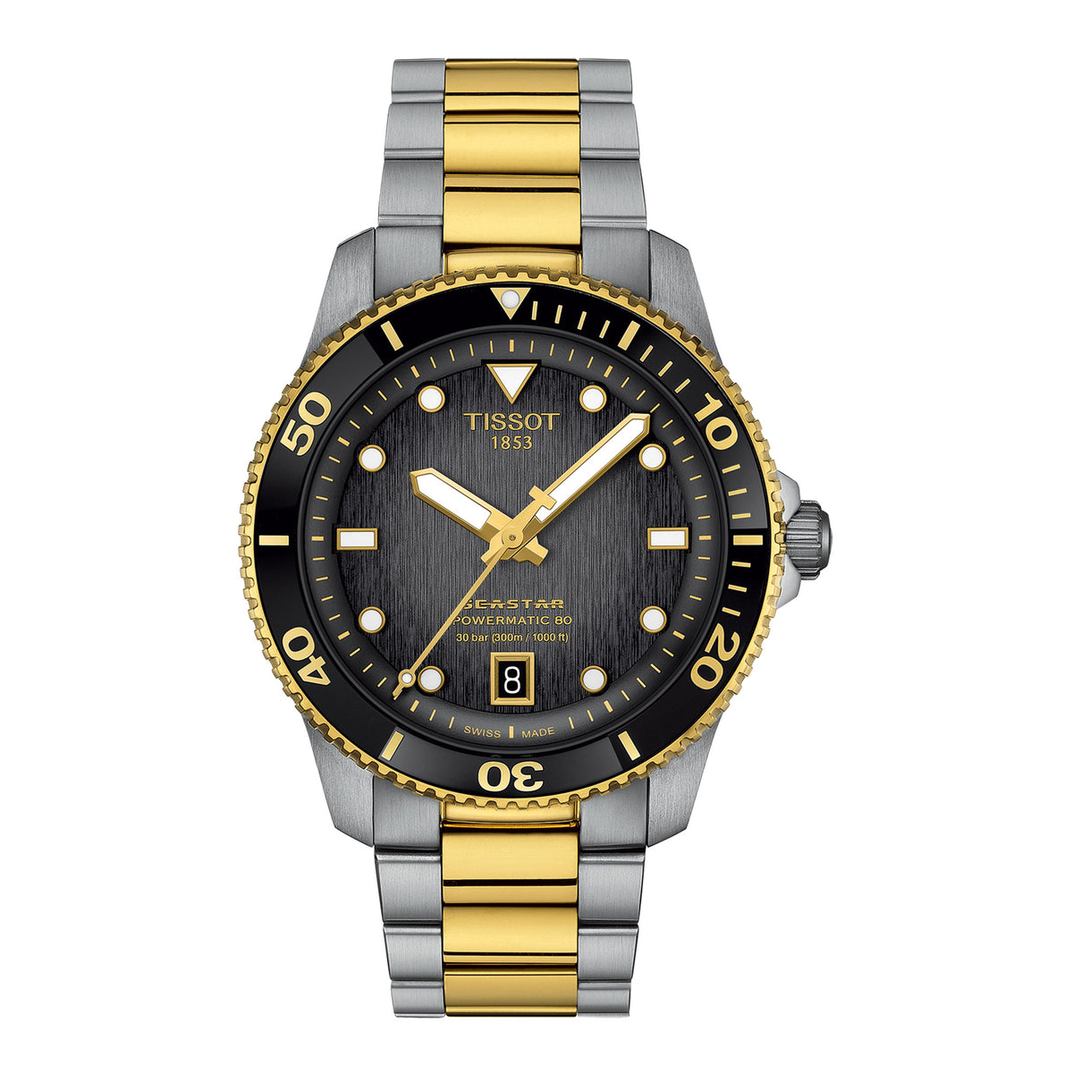 Tissot Seastar 1000 Powermatic 80 40mm Automatic Watch T1208072205100 - Michael Jones Jeweller