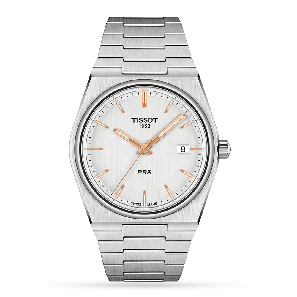 Tissot PRX Silver Quartz Watch T1374101103100 - Michael Jones Jeweller