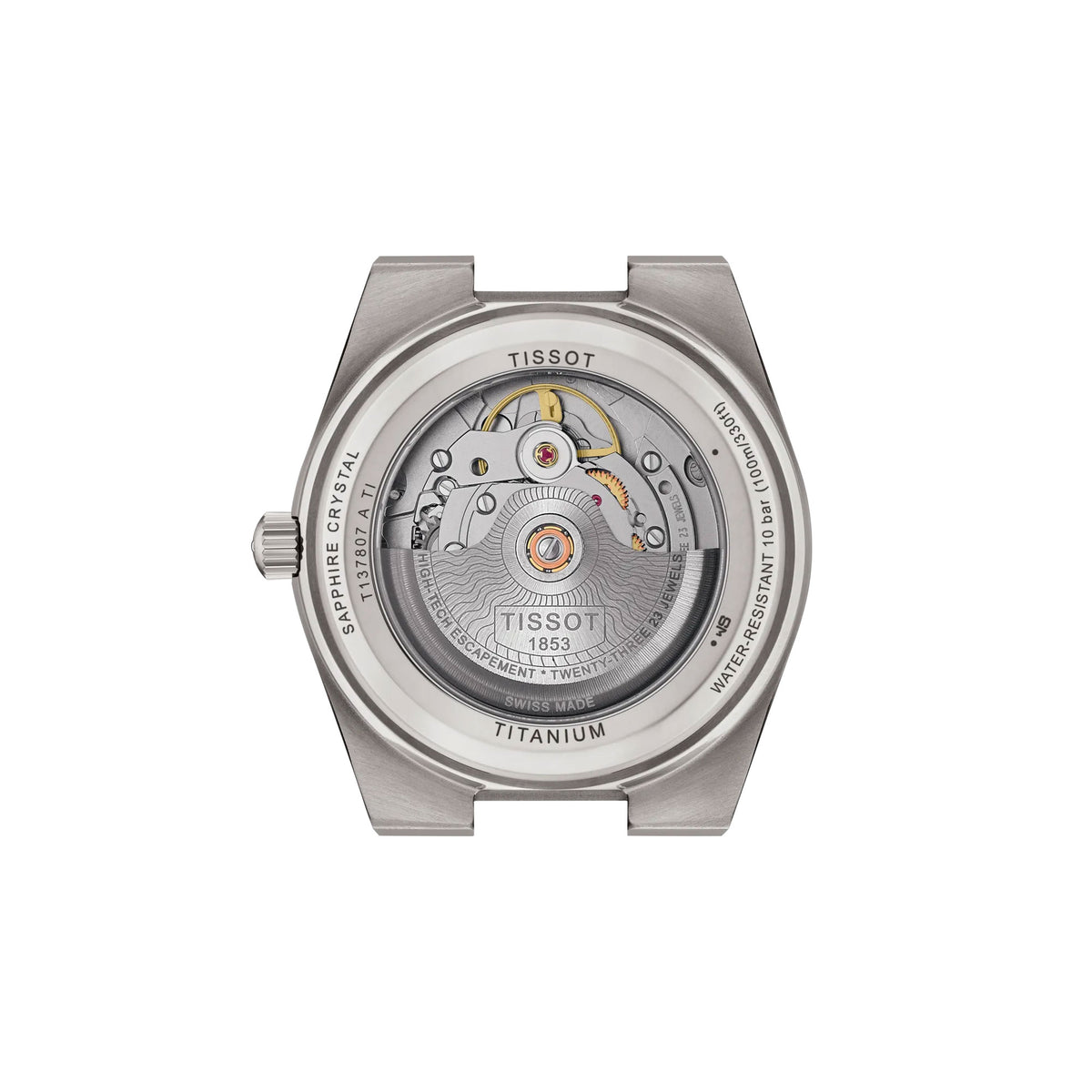 Tissot PRX Powermatic 80 Titanium 38mm Automatic Watch T1378074406100 - Michael Jones Jeweller
