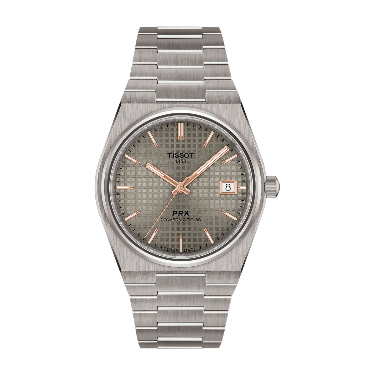 Tissot PRX Powermatic 80 Titanium 38mm Automatic Watch T1378074406100 - Michael Jones Jeweller