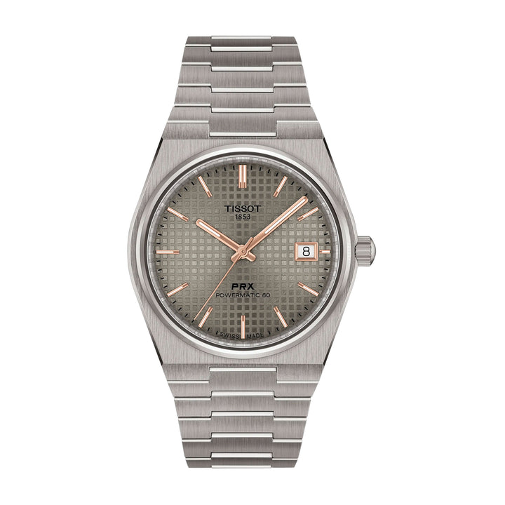 Tissot PRX Powermatic 80 Titanium 38mm Automatic Watch T1378074406100