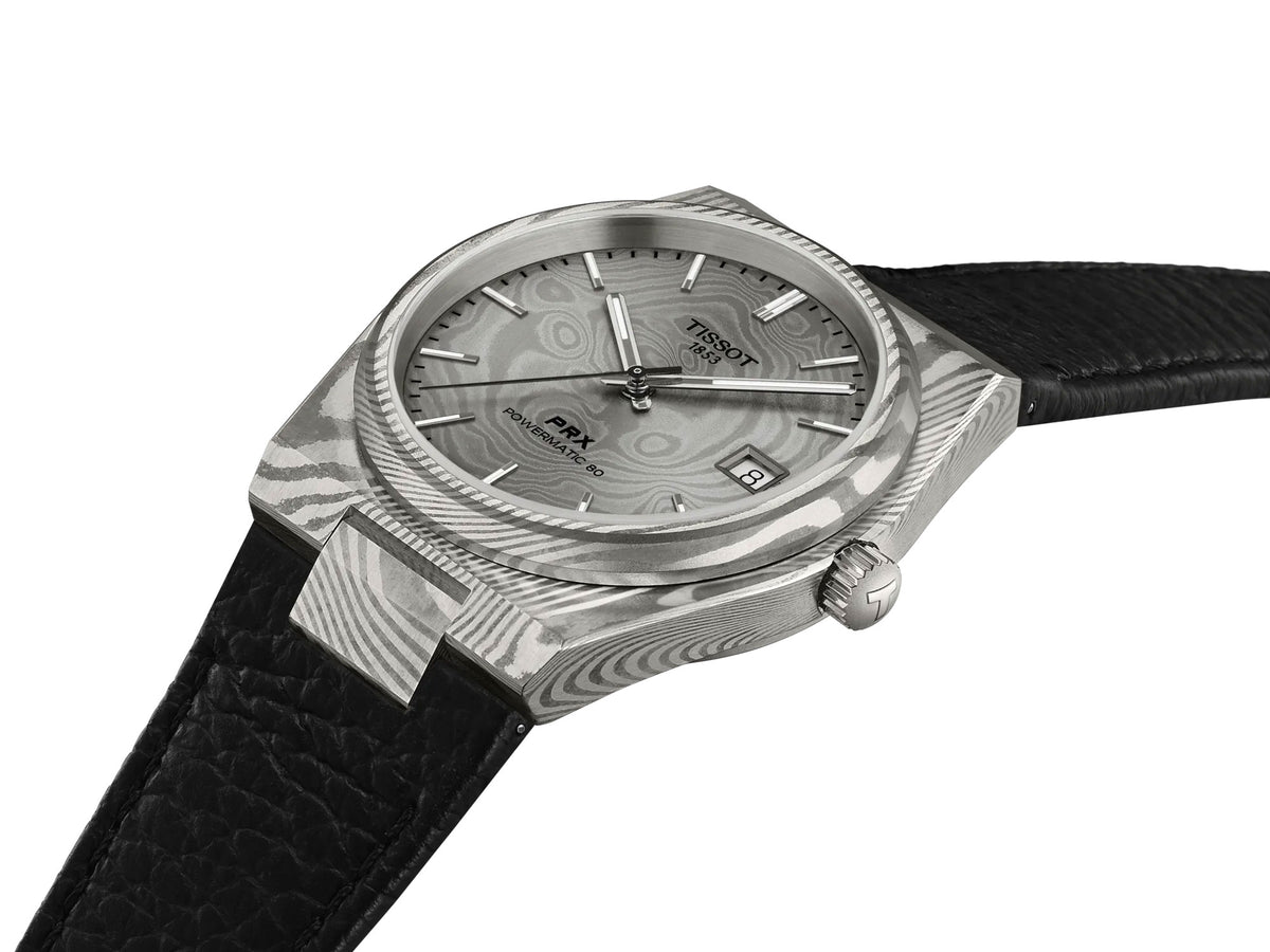 Tissot PRX Damascus Steel 38mm Automatic Watch T1378079608100 - Michael Jones Jeweller
