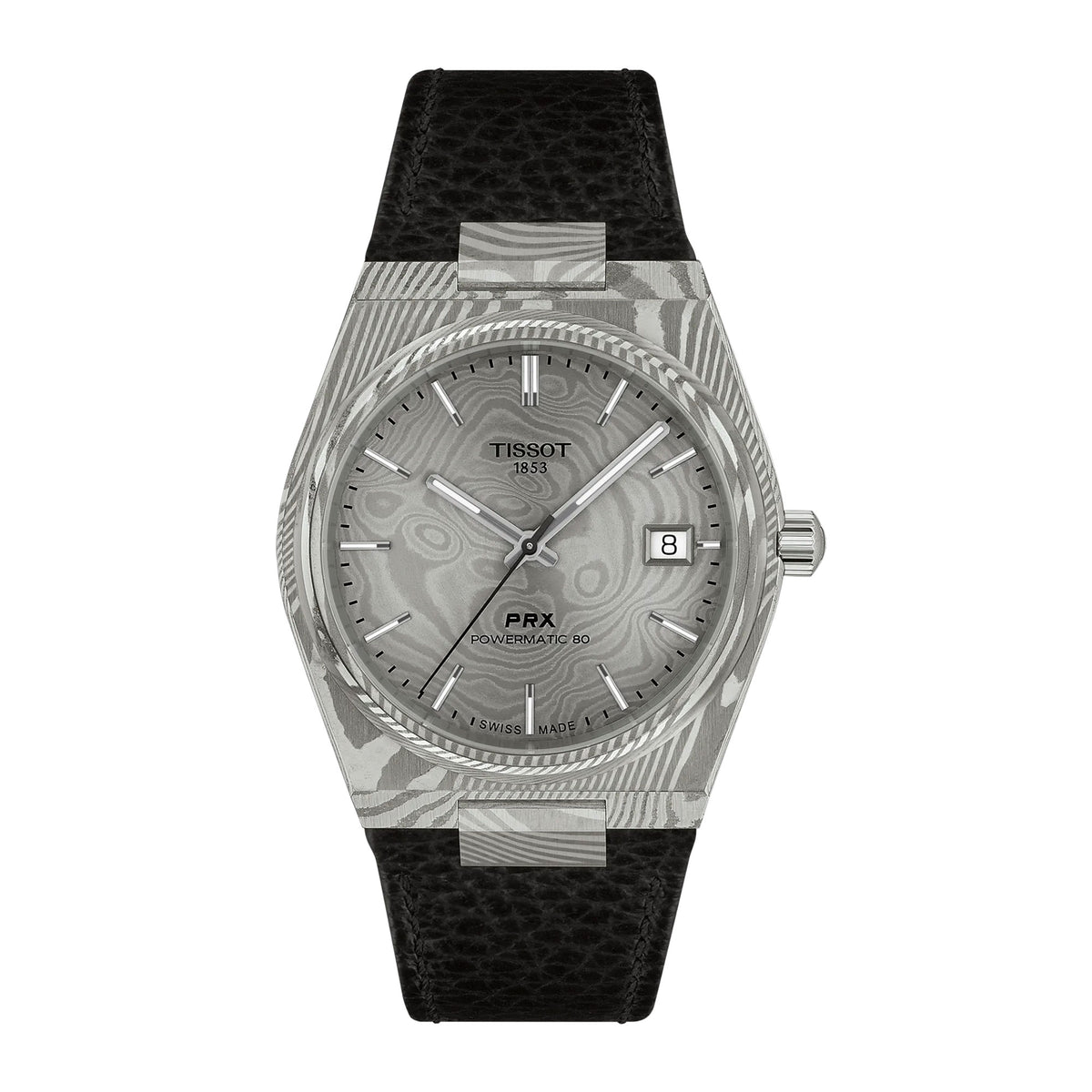 Tissot PRX Damascus Steel 38mm Automatic Watch T1378079608100 - Michael Jones Jeweller