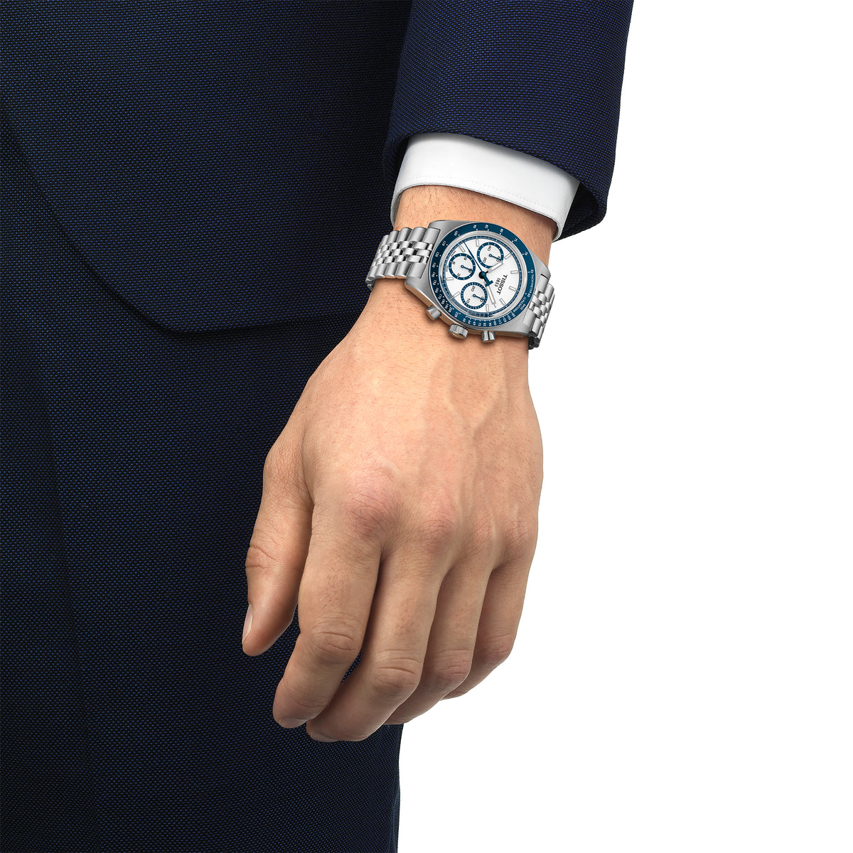 Tissot PR516 Chronograph 41mm Automatic Watch T1494621101100 - Michael Jones Jeweller