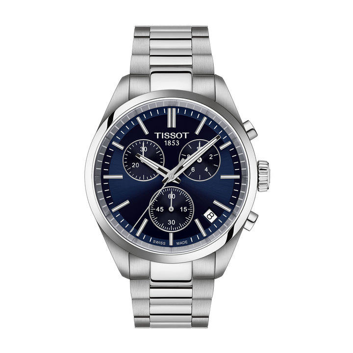 Tissot PR 100 40mm Chronograph Quartz Watch T1504171104100 - Michael Jones Jeweller