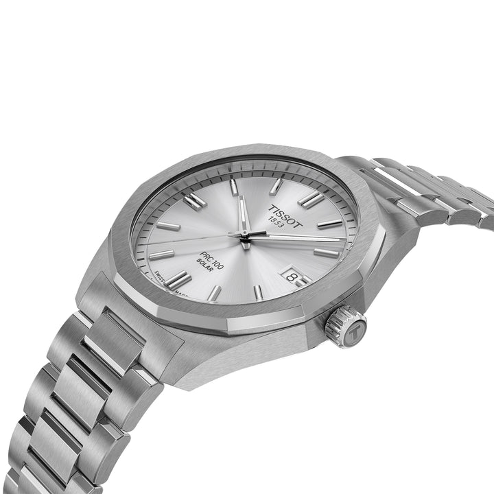 Tissot PRC 100 39mm Solar Quartz Watch T1514221103100