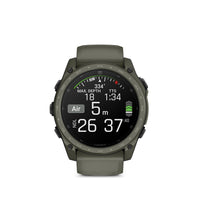 Garmin Tactix® 8 AMOLED Olive Cerakote® Tactical 51mm Smartwatch