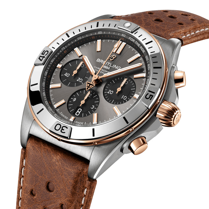 Breitling Chronomat B01 42mm Triumph Automatic Watch TB0134101M1X1 - Michael Jones Jeweller
