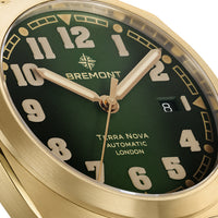 Bremont (Imperfect) Terra Nova Date Bronze 40.5mm Automatic Watch TN40-DT-BZ-GN-N-S