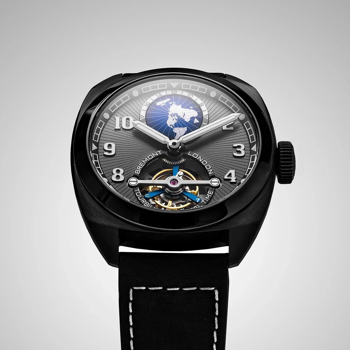 Bremont Terra Nova Dual-Time Tourbillon Highly Exclusive Limited Edition Watch TN42-TOR-BKTI-BK-L-S - Michael Jones Jeweller