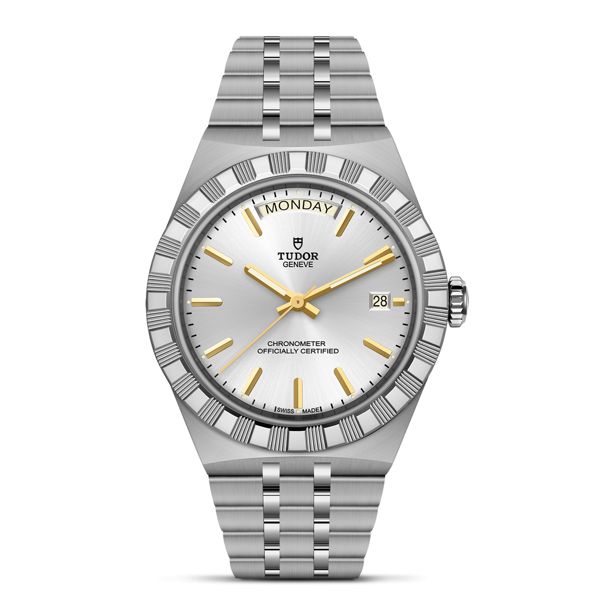TUDOR Royal 40mm Stainless Steel Master Chronometer Automatic Watch M2840D1A0-0004 - Michael Jones Jeweller