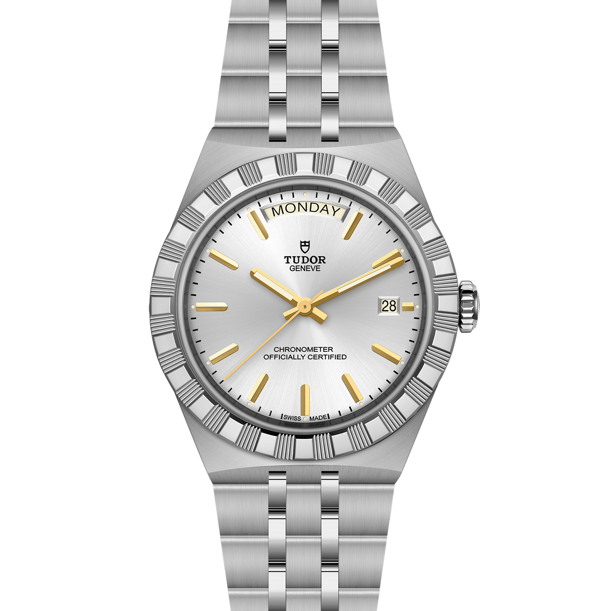 TUDOR Royal 40mm Stainless Steel Master Chronometer Automatic Watch M2840D1A0-0004 - Michael Jones Jeweller