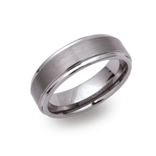 Unique Tungsten Carbide 7mm Ring