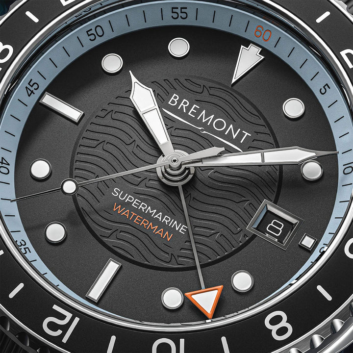 Bremont Waterman Apex II 43mm Automatic Watch W-APEXII-HBR-S
