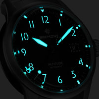Bremont Altitude 39 Date Automatic Watch ALT39-DT-SS-BK-B