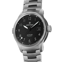 Bremont Altitude 39 Date Automatic Watch ALT39-DT-SS-BK-B - Michael Jones Jeweller
