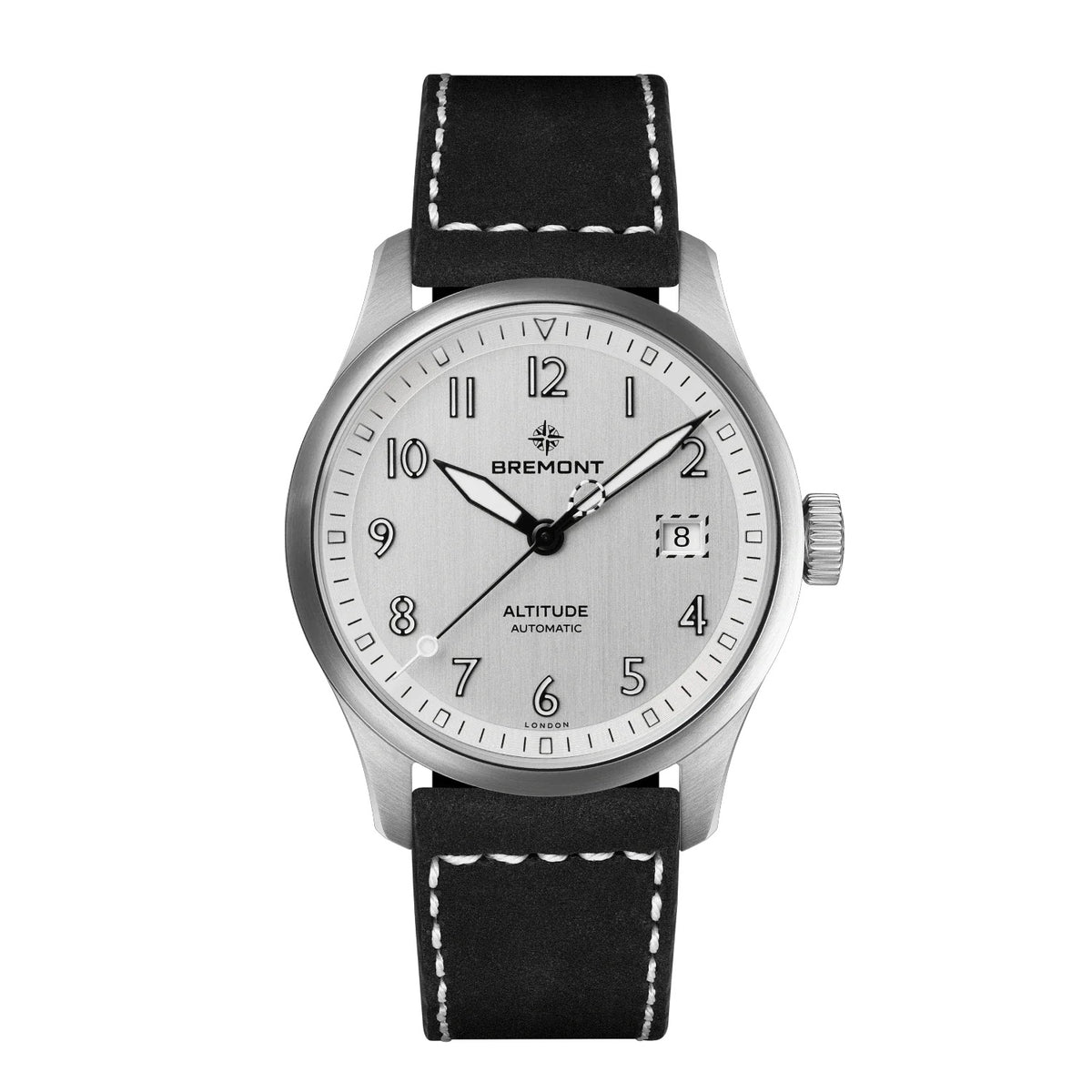 Bremont Altitude 39 Date Automatic Watch ALT39-DT-SS-SI-L-S - Michael Jones Jeweller