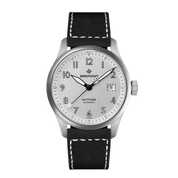 Bremont Altitude 39 Date Automatic Watch ALT39-DT-SS-SI-L-S