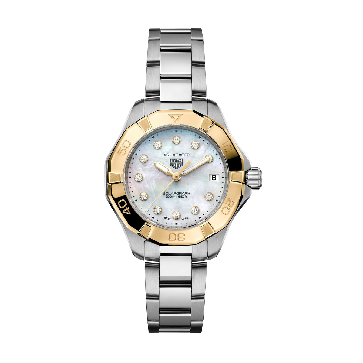 TAG Heuer Aquaracer Professional 34mm 200m Solargraph UK Limited Edition Quartz Watch WBP1325.BA0005 - Michael Jones Jeweller