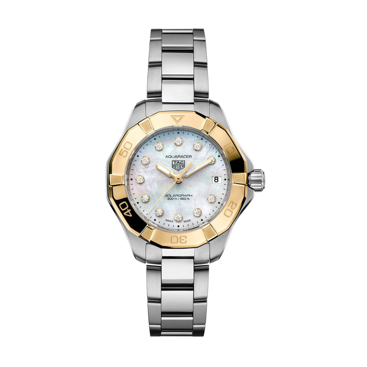 TAG Heuer Aquaracer Professional 34mm 200m Solargraph UK Limited Edition Quartz Watch WBP1325.BA0005