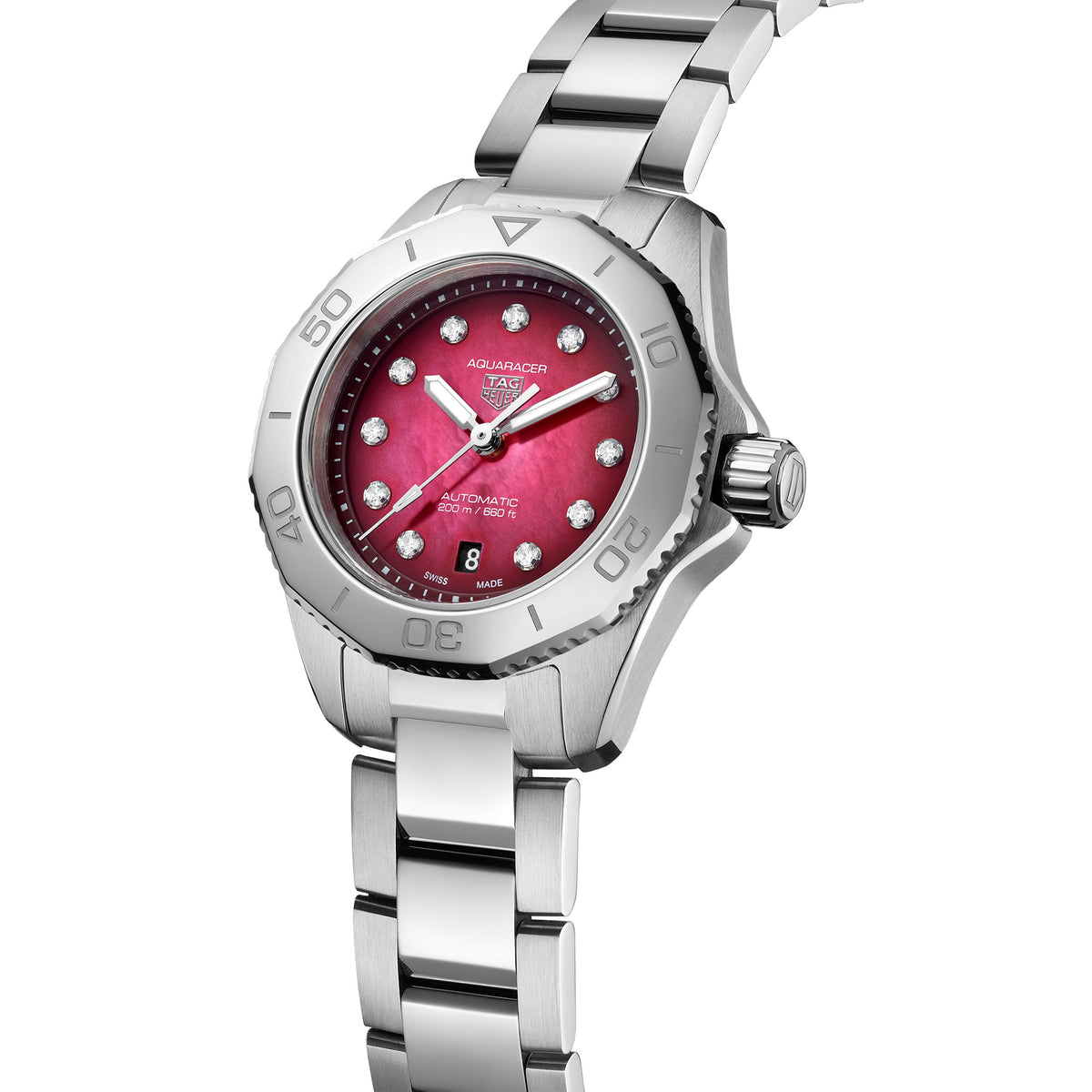 TAG Heuer Aquaracer 30mm 200m Automatic Watch WBP2414.BA0622 - Michael Jones Jeweller