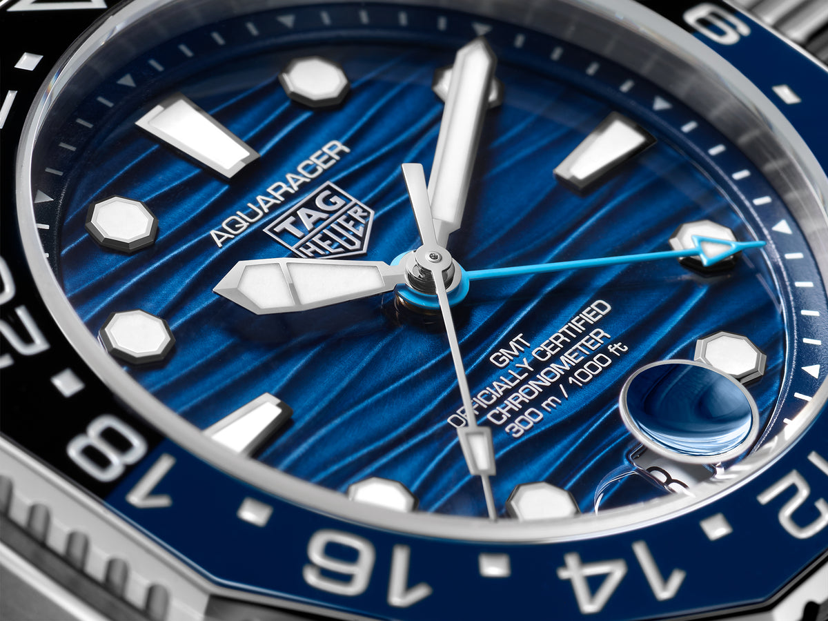 TAG Heuer Aquaracer Professional 300 GMT 42mm Automatic Watch WBP5114.BA0013 - Michael Jones Jeweller
